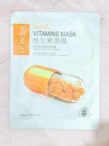 ماسک ورقه ای ویتامین b